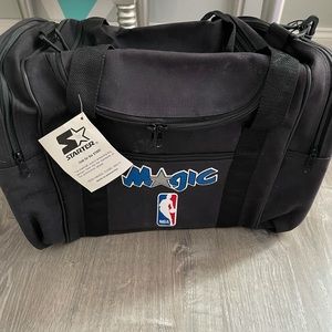 Vintage Starter Duffel Bag Orlando Magic NWT